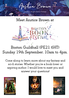 Join me at Boston Book Festival (UK) 2021!